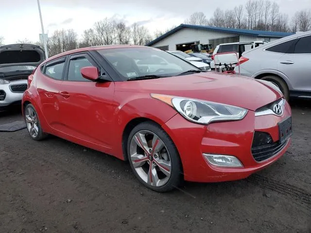 KMHTC6AD7DU166650 2013 2013 Hyundai Veloster 4