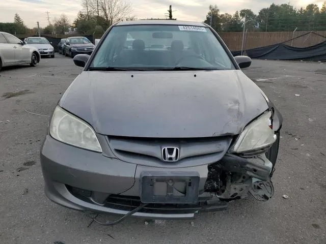 2HGES16584H542622 2004 2004 Honda Civic- LX 5