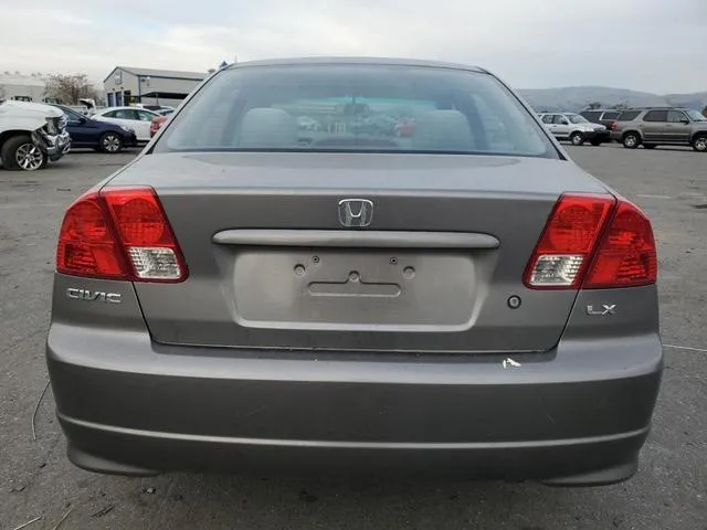 2HGES16584H542622 2004 2004 Honda Civic- LX 6