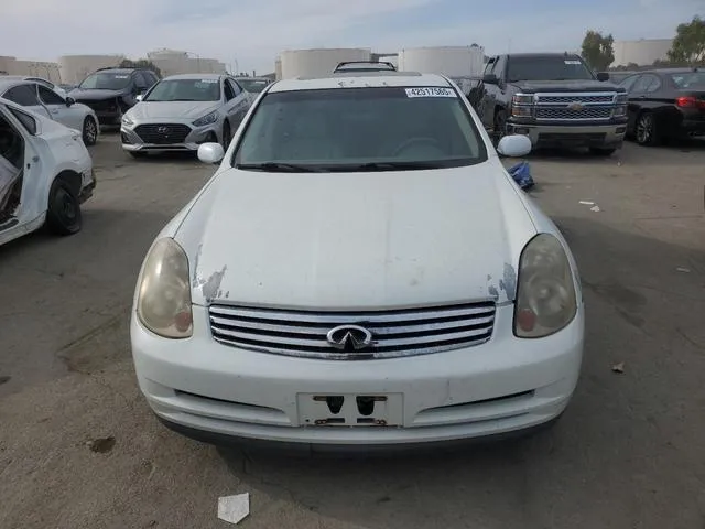 JNKCV51E34M601289 2004 2004 Infiniti G35 5