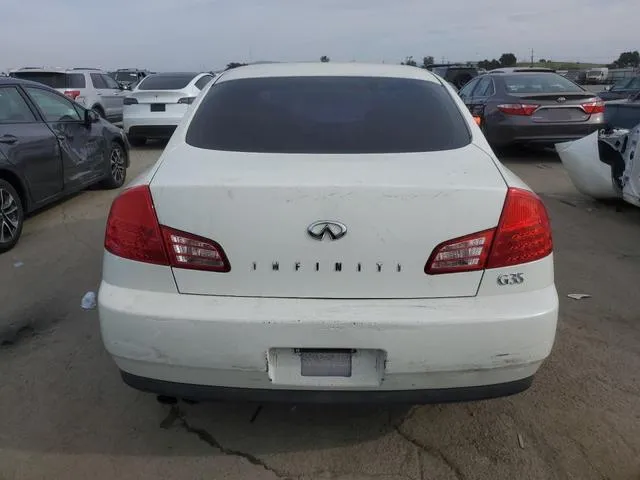 JNKCV51E34M601289 2004 2004 Infiniti G35 6