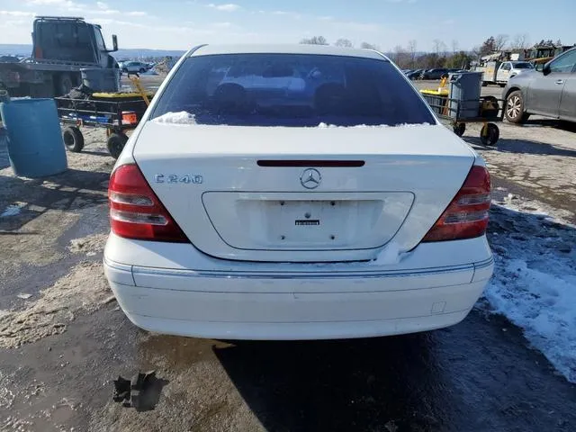 WDBRF61J54F544186 2004 2004 Mercedes-Benz C-Class- 240 6