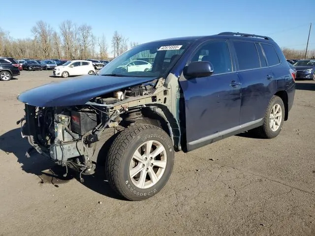 5TDBK3EH9DS241982 2013 2013 Toyota Highlander- Base 1