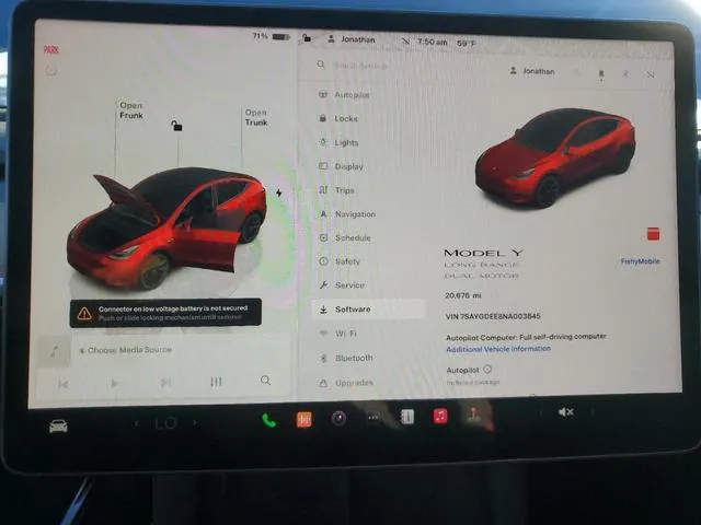 7SAYGDEE8NA003845 2022 2022 Tesla MODEL Y 9