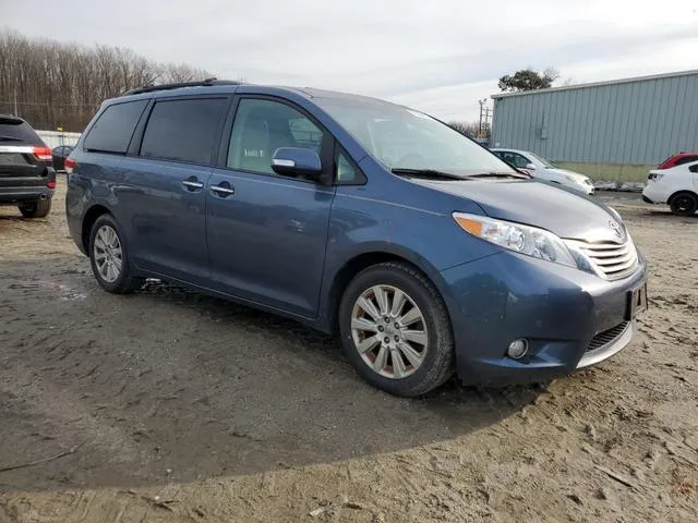 5TDDK3DC6ES075212 2014 2014 Toyota Sienna- Xle 4