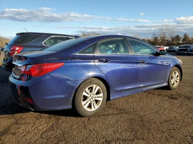 5NPEB4AC7EH841078 2014 2014 Hyundai Sonata- Gls 3