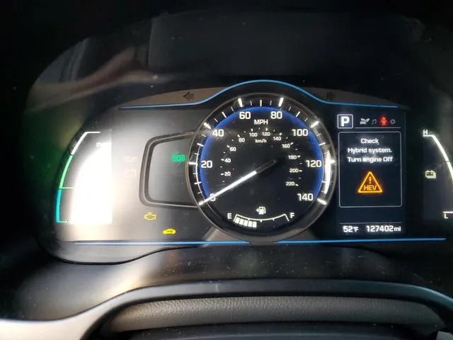 KMHC65LC3KU179821 2019 2019 Hyundai Ioniq- Blue 9