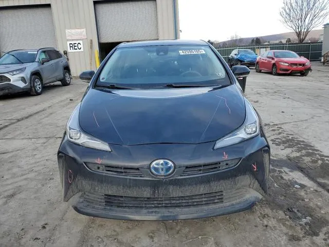 JTDKAMFU8N3182270 2022 2022 Toyota Prius- Night Shade 5