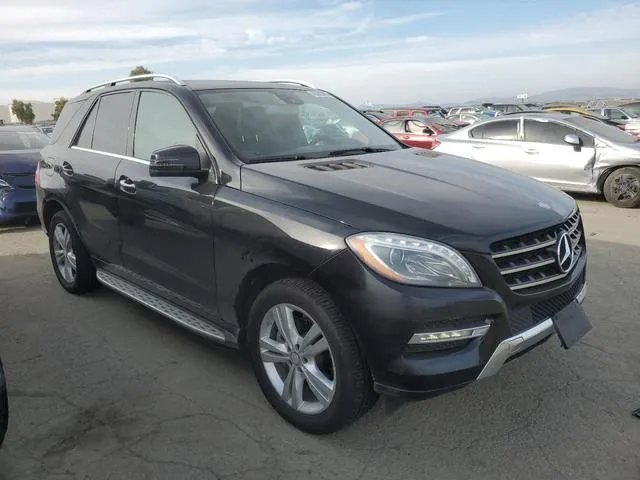 4JGDA2EB4EA298389 2014 2014 Mercedes-Benz ML-Class- 350 Blu 4