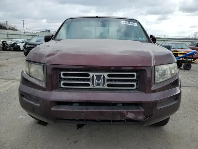 2HJYK16447H535542 2007 2007 Honda Ridgeline- Rts 5