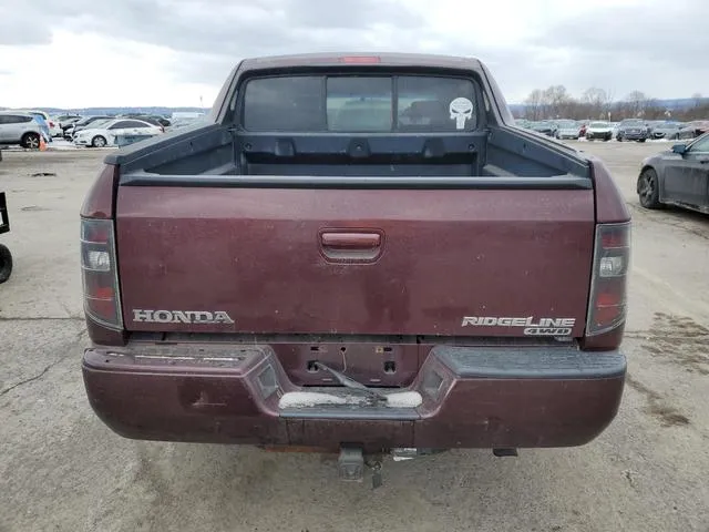 2HJYK16447H535542 2007 2007 Honda Ridgeline- Rts 6