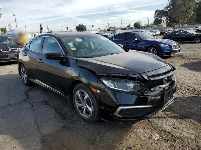 2HGFC2F65KH550061 2019 2019 Honda Civic- LX 4