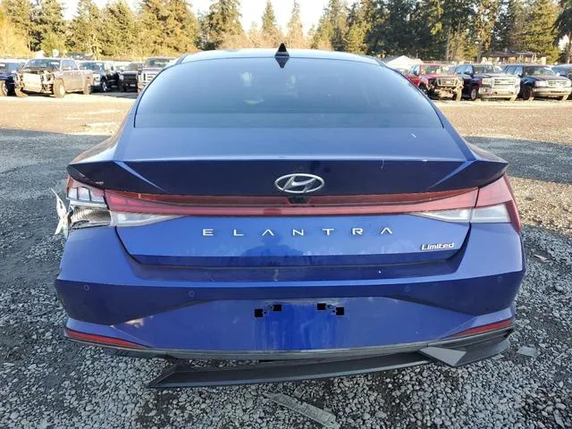 KMHLP4AG8PU371014 2023 2023 Hyundai Elantra- Limited 6