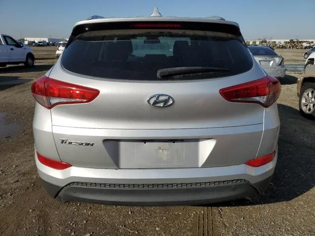 KM8J33A47JU712736 2018 2018 Hyundai Tucson- Sel 6