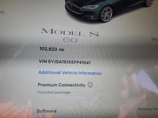 5YJSA1S1XEFP41041 2014 2014 Tesla MODEL S 8