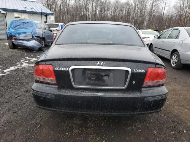 KMHWF25S25A190346 2005 2005 Hyundai Sonata- GL 6