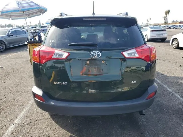 JTMZFREV4DD010091 2013 2013 Toyota RAV4- LE 6