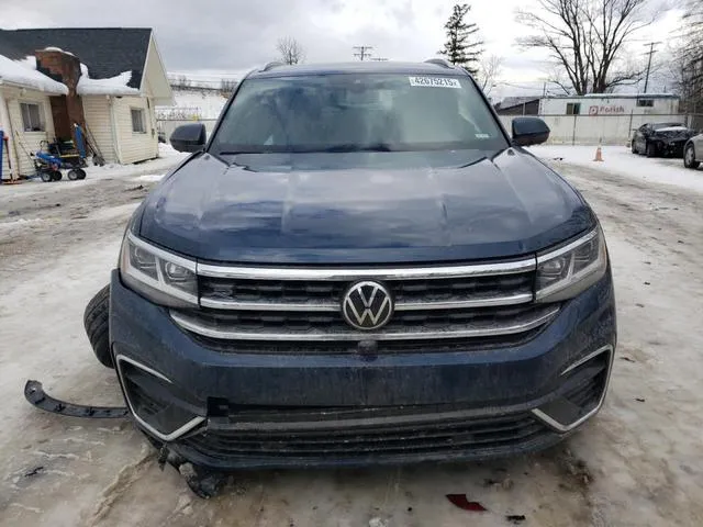 1V2FE2CA3MC206217 2021 2021 Volkswagen Atlas- Sel Premium R 5