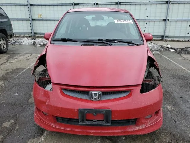 JHMGD38667S038021 2007 2007 Honda Fit- S 5