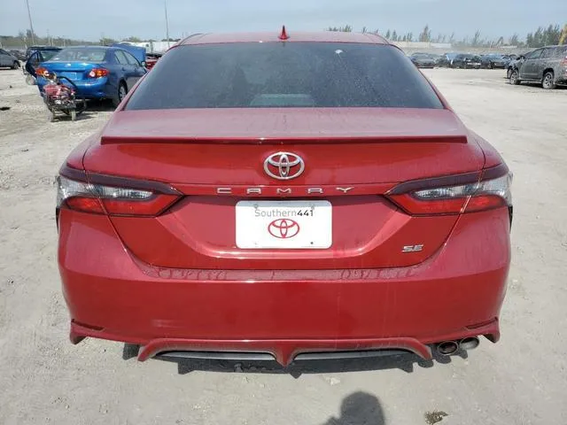 4T1G11AK4NU063857 2022 2022 Toyota Camry- SE 6