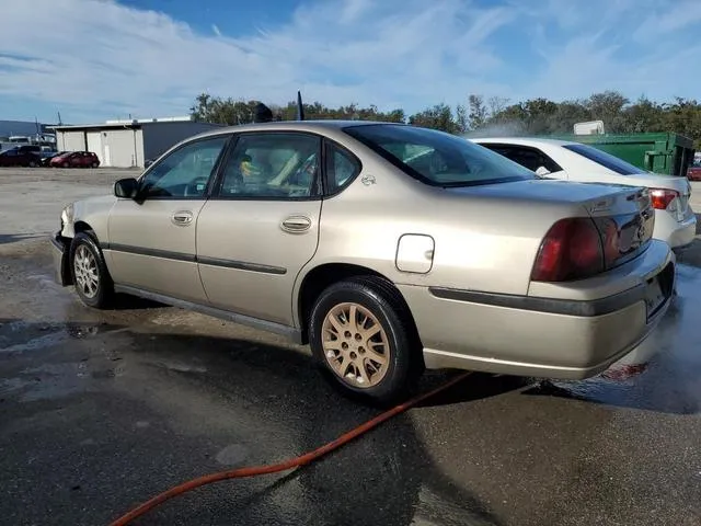 2G1WF52E019220284 2001 2001 Chevrolet Impala 2