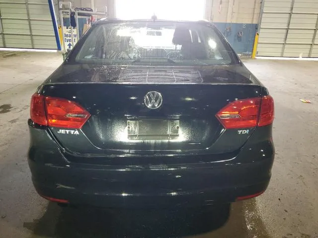 3VWLL7AJXCM384159 2012 2012 Volkswagen Jetta- Tdi 6