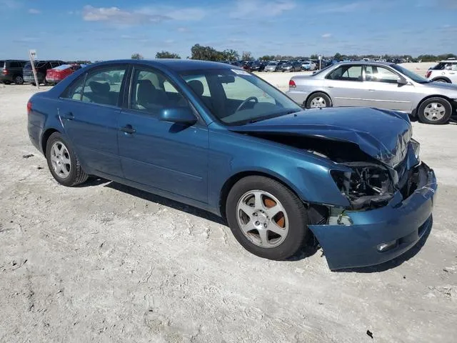 5NPEU46F16H054352 2006 2006 Hyundai Sonata- Gls 4