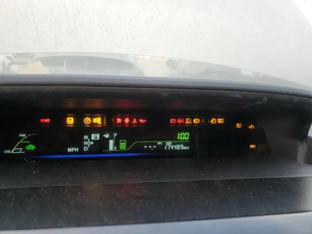 JTDZN3EU0EJ001978 2014 2014 Toyota Prius 9