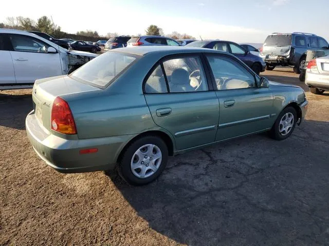 KMHCG45C85U588700 2005 2005 Hyundai Accent- GL 3