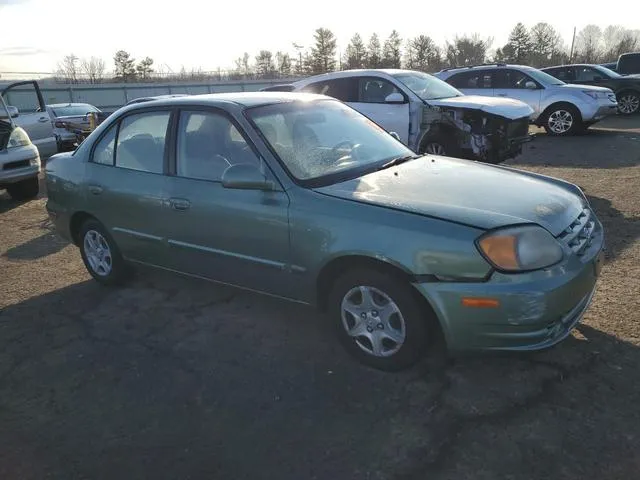 KMHCG45C85U588700 2005 2005 Hyundai Accent- GL 4