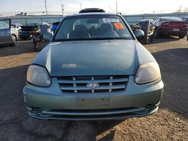 KMHCG45C85U588700 2005 2005 Hyundai Accent- GL 5