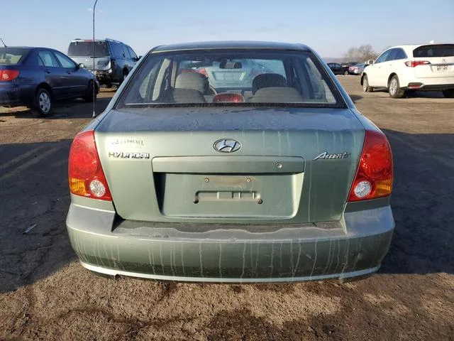 KMHCG45C85U588700 2005 2005 Hyundai Accent- GL 6