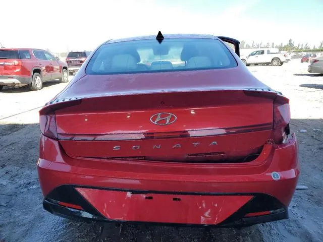 KMHL64JA5MA158954 2021 2021 Hyundai Sonata- Sel 6