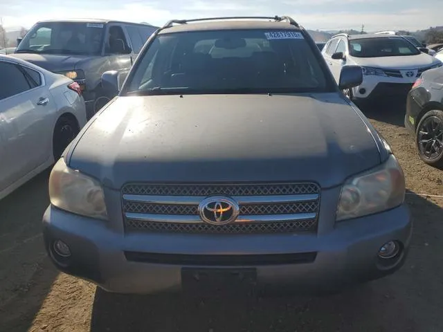 JTEDW21A560007503 2006 2006 Toyota Highlander- Hybrid 5