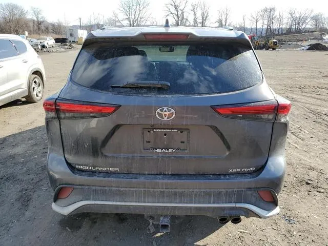 5TDLZRBH1MS079983 2021 2021 Toyota Highlander- Xse 6