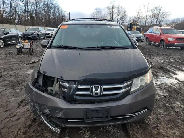 5FNRL5H69EB026206 2014 2014 Honda Odyssey- Exl 5