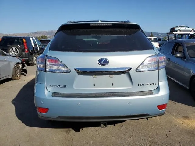 JTJBC1BA3A2012996 2010 2010 Lexus RX- 450H 6