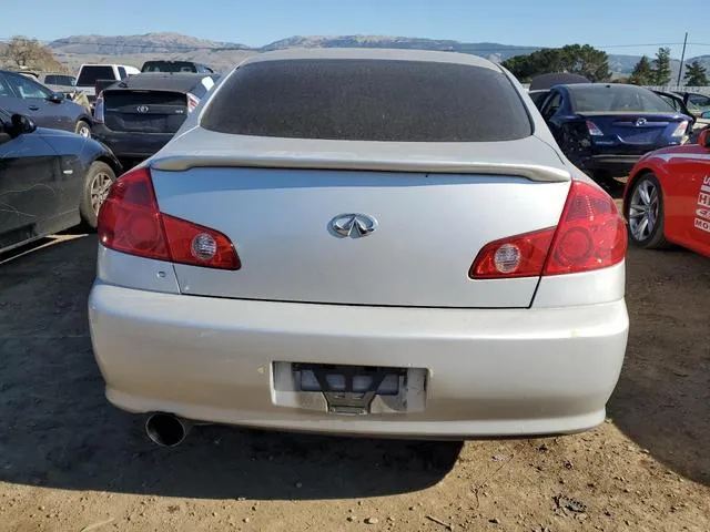 JNKCV51E26M511411 2006 2006 Infiniti G35 6