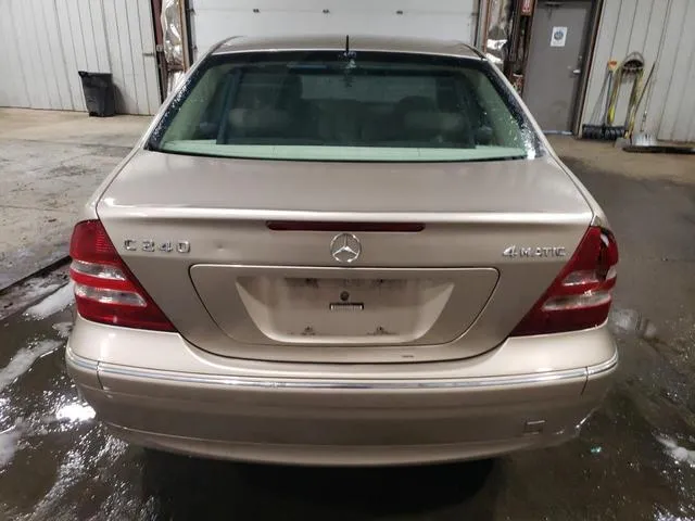 WDBRF81J95F673190 2005 2005 Mercedes-Benz C-Class- 240 4Matic 6