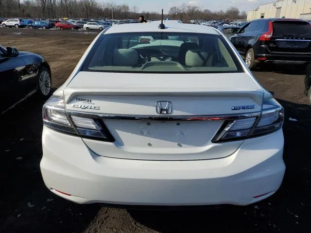 19XFB4F21EE201599 2014 2014 Honda Civic- Hybrid 6