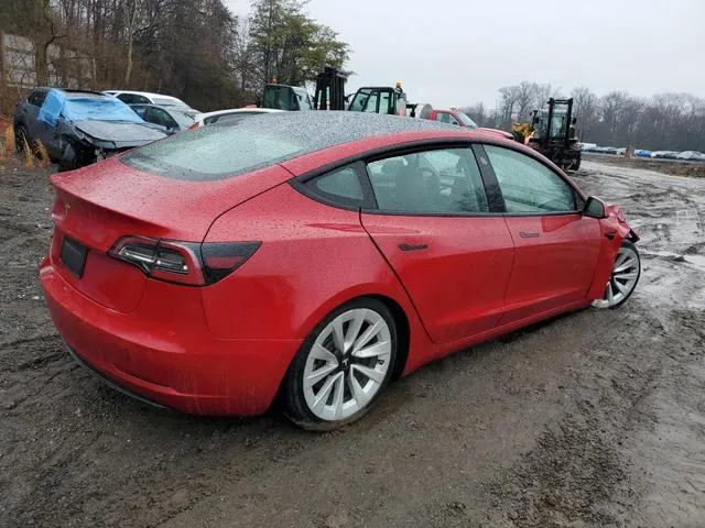 5YJ3E1EA2NF289588 2022 2022 Tesla MODEL 3 3