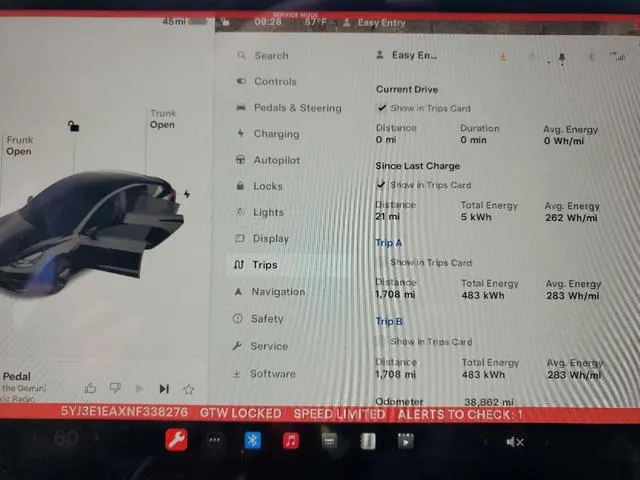 5YJ3E1EAXNF338276 2022 2022 Tesla MODEL 3 9