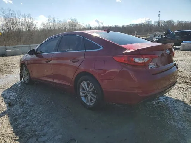 5NPE24AF4FH250167 2015 2015 Hyundai Sonata- SE 2