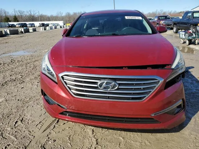 5NPE24AF4FH250167 2015 2015 Hyundai Sonata- SE 5