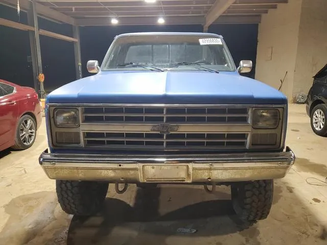 XGCEK14HXGF314168 1986 1986 Chevrolet K10 5