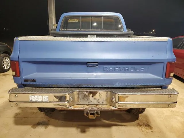 XGCEK14HXGF314168 1986 1986 Chevrolet K10 6