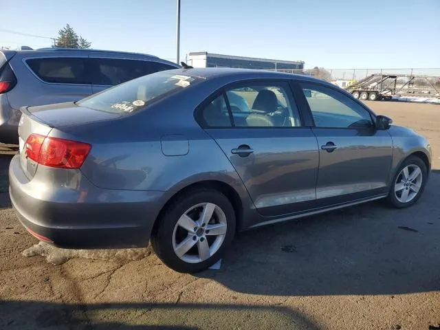 3VWLL7AJ3CM394287 2012 2012 Volkswagen Jetta- Tdi 3