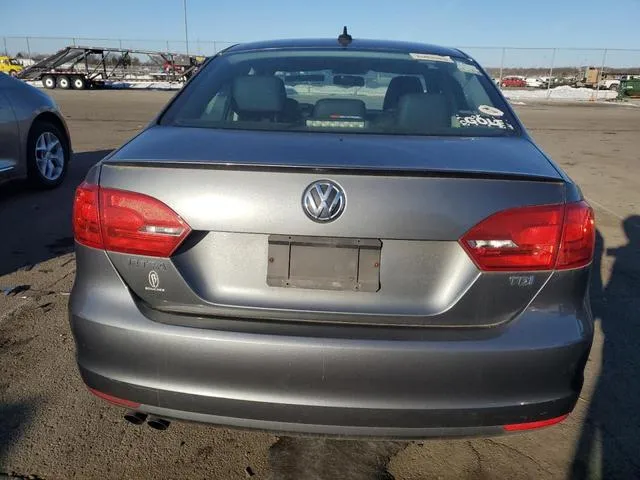 3VWLL7AJ3CM394287 2012 2012 Volkswagen Jetta- Tdi 6