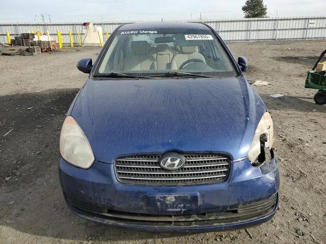 KMHCN46C57U122505 2007 2007 Hyundai Accent- Gls 5