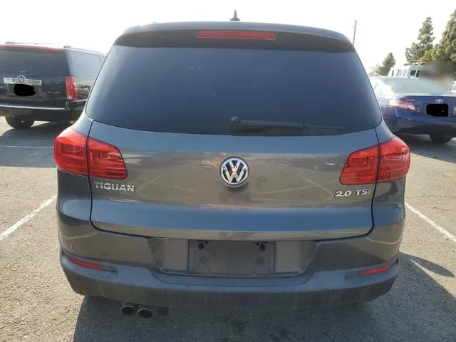 WVGAV7AX2CW004087 2012 2012 Volkswagen Tiguan- S 6